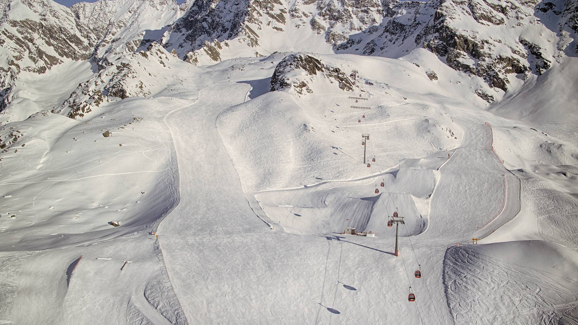 Skipisten in der Skiworld Ahrntal