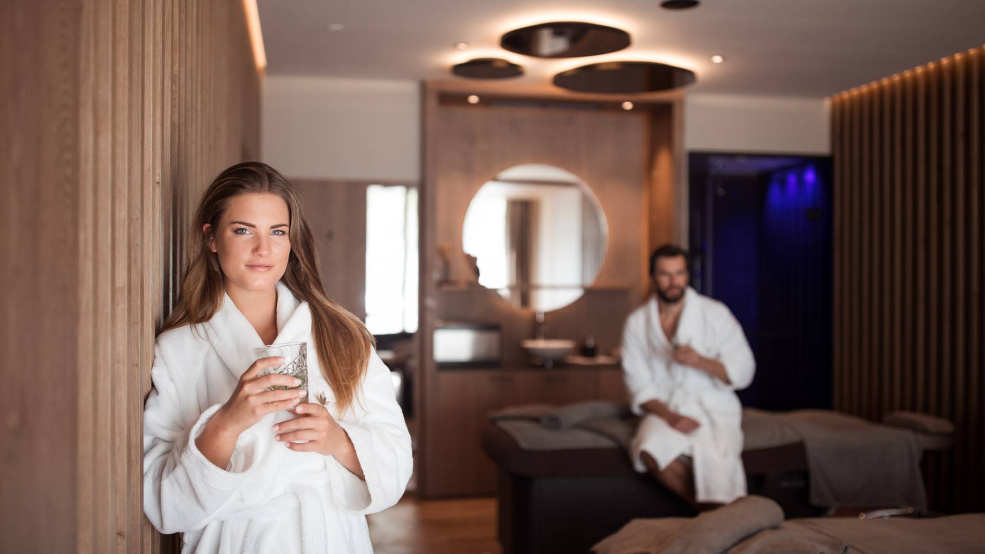 Entspanntes Pärchen 