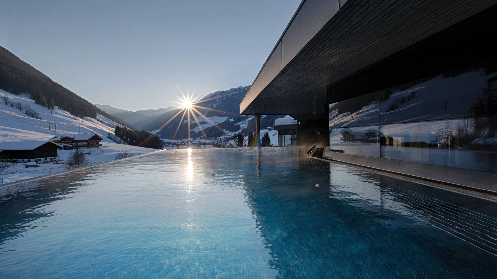 Pool with a view