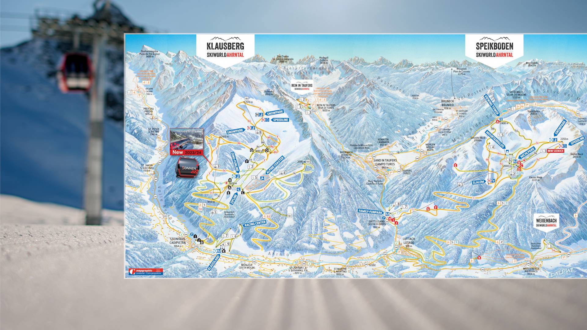 Klausberg Skipsiten-Karte