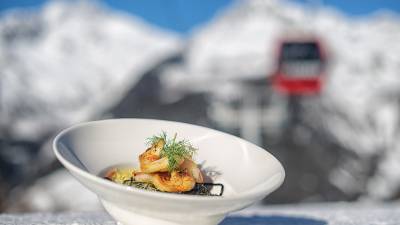 Leckere Gerichte in der Kristall Alm