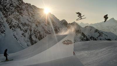 Snowpark in der Skiworld Ahrntal