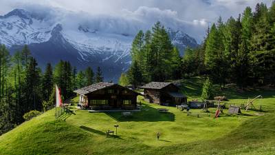 Almhütten im Ahrntal