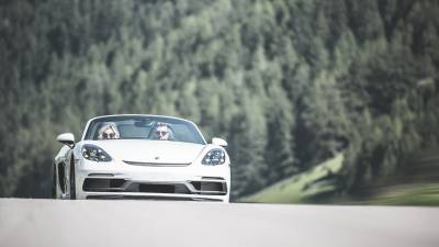 Rundfahrt mit dem Porsche 