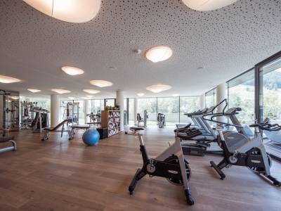 Der Fitnessraum im A&L in Südtirol