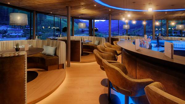 Abendstimmung in der Skybar