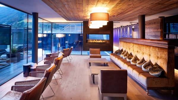 Sky Relax Bereich des Wellnessresorts A&L in Südtirol