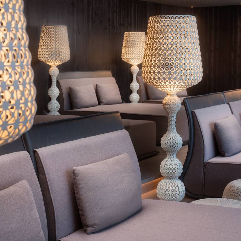 Wellness-Ruheraum im Wellnessresort A&L