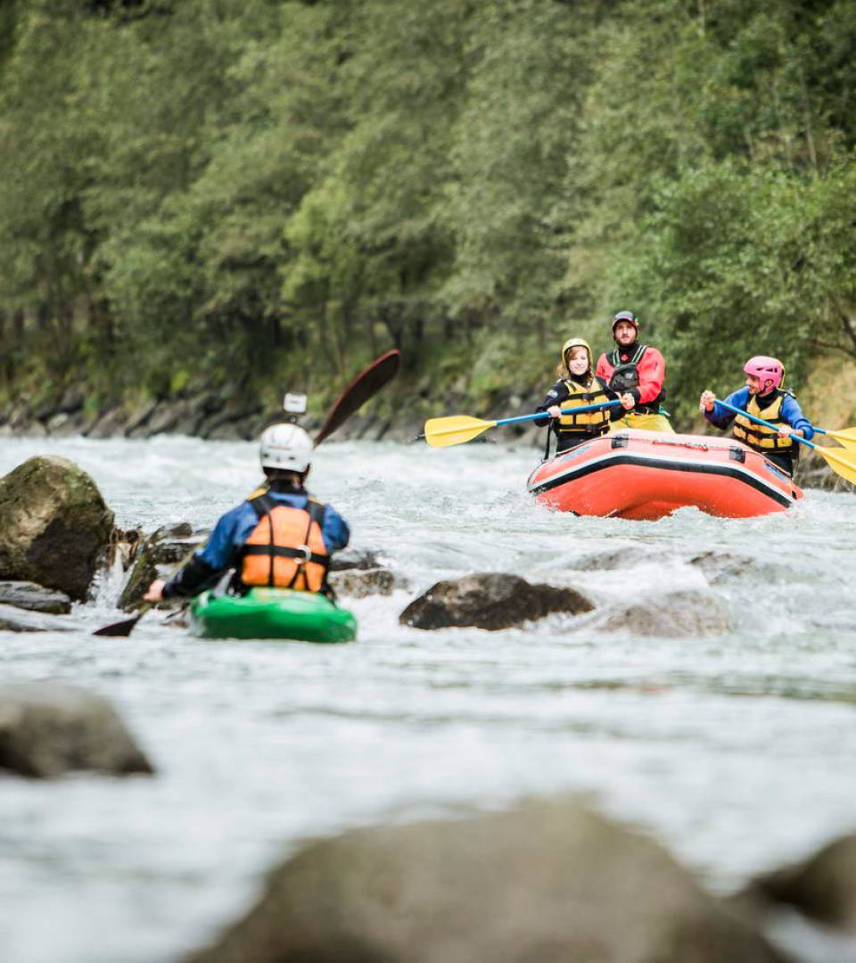 Rafting in Südtirol