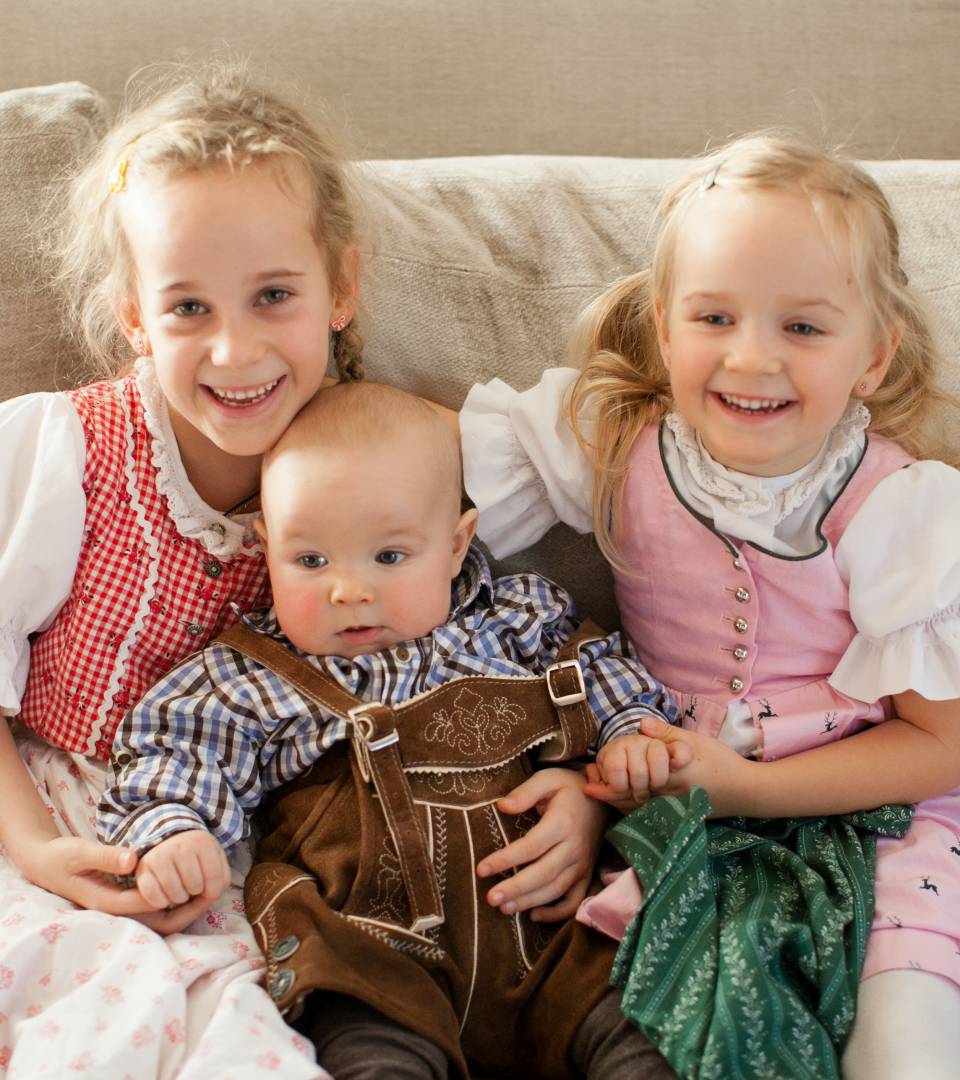 Kinder Familie Steger